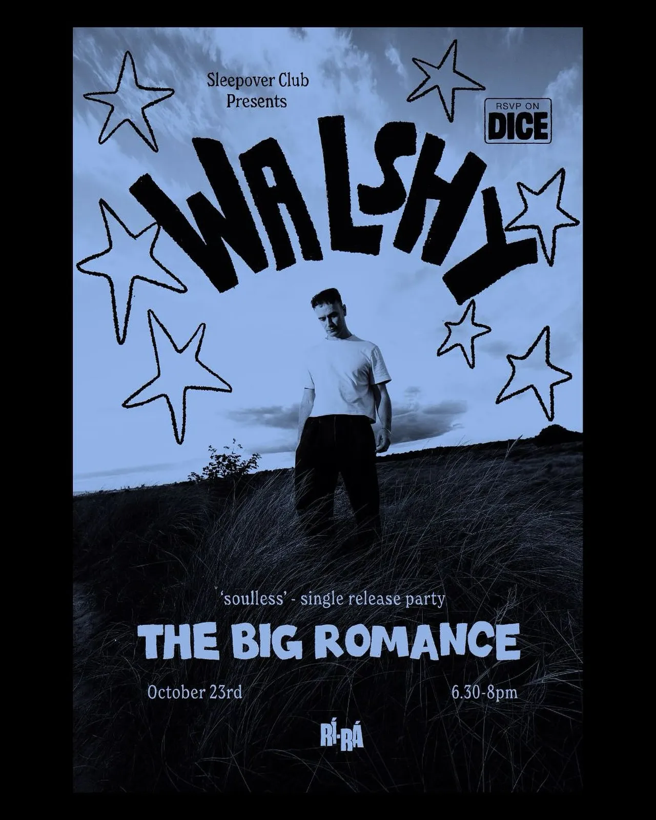 Walshy | Soulless Release Party poster
